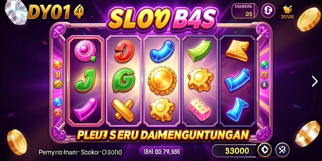 Screenshot utama DY01 menampilkan gameplay Slot yang seru dan memukau.