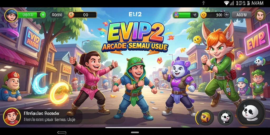 Gameplay seru dan menantang di EVIP2 yang membuat ketagihan.