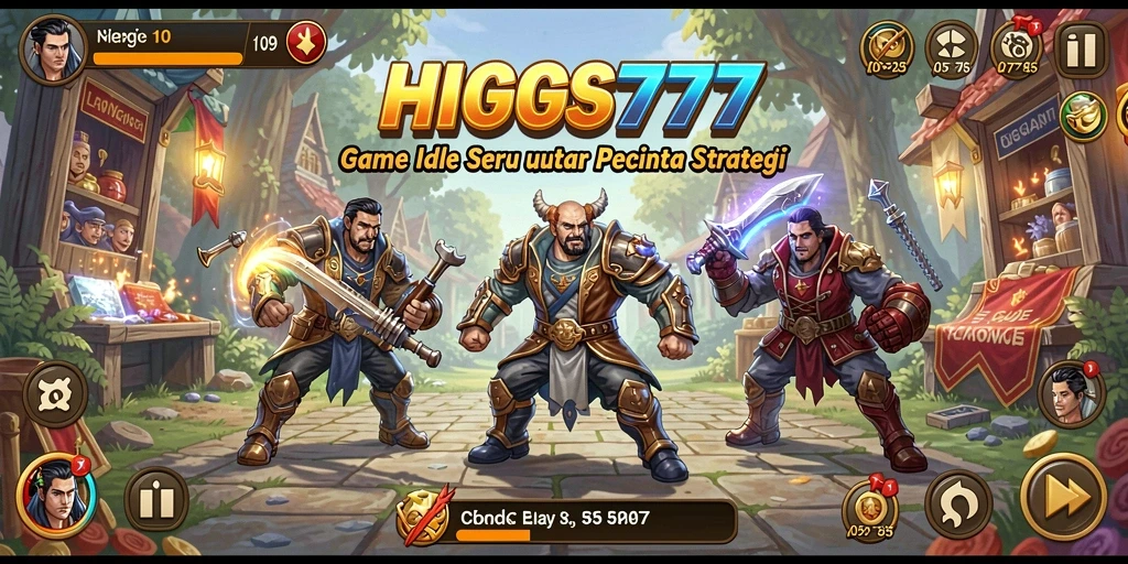 Tampilan gameplay HIGGS777 yang memukau dan menghibur.