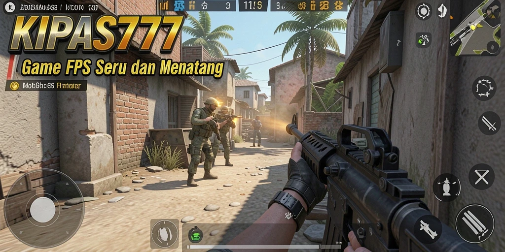 Tampilan gameplay KIPAS777 yang mendebarkan dan penuh aksi.