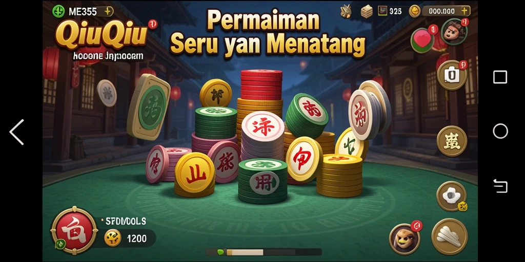 Gameplay QiuQiu yang seru dan menantang di ME355.