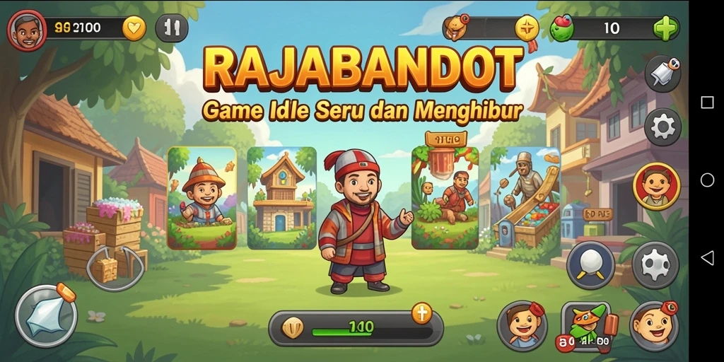Tampilan menawan dari gameplay RAJABANDOT yang membuat ketagihan.