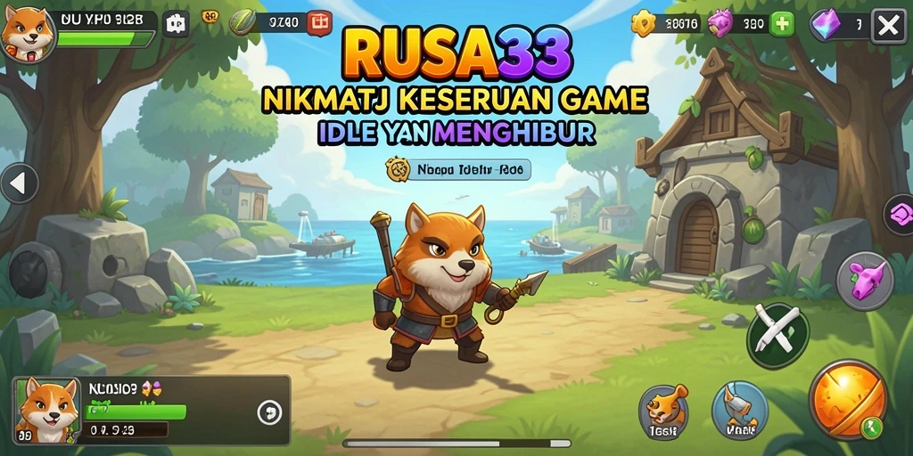 Menampilkan gameplay RUSA33 yang seru dan menghibur di kategori Idle.