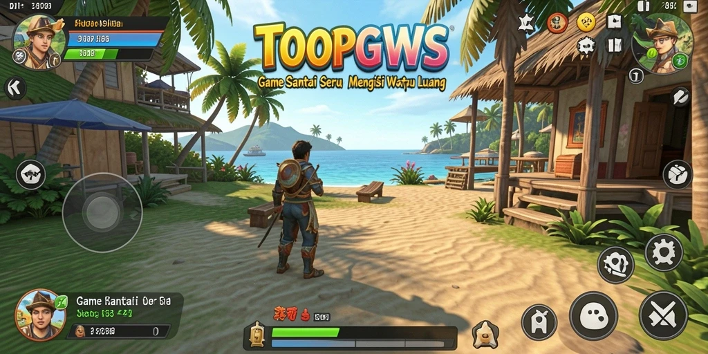 Tangkapan layar permainan TOOPGWS menampilkan seru dan keseruan gameplay casual.