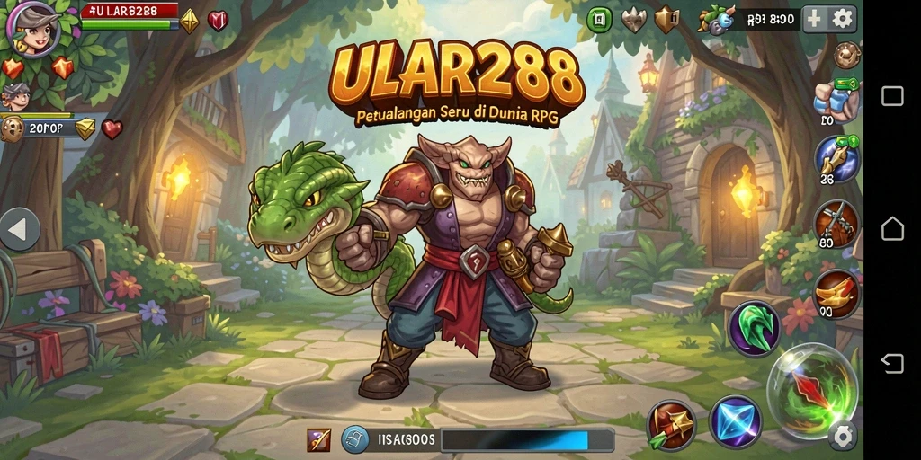 Tampilan gameplay menarik di dunia RPG ULAR288